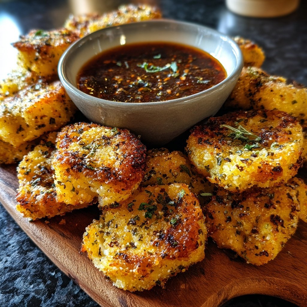 Blumenkohl Ofen Nuggets