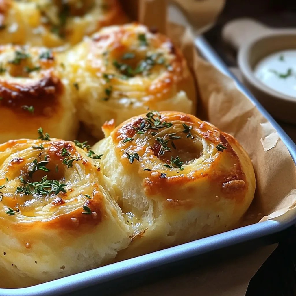 Cheesy Garlic Rolls