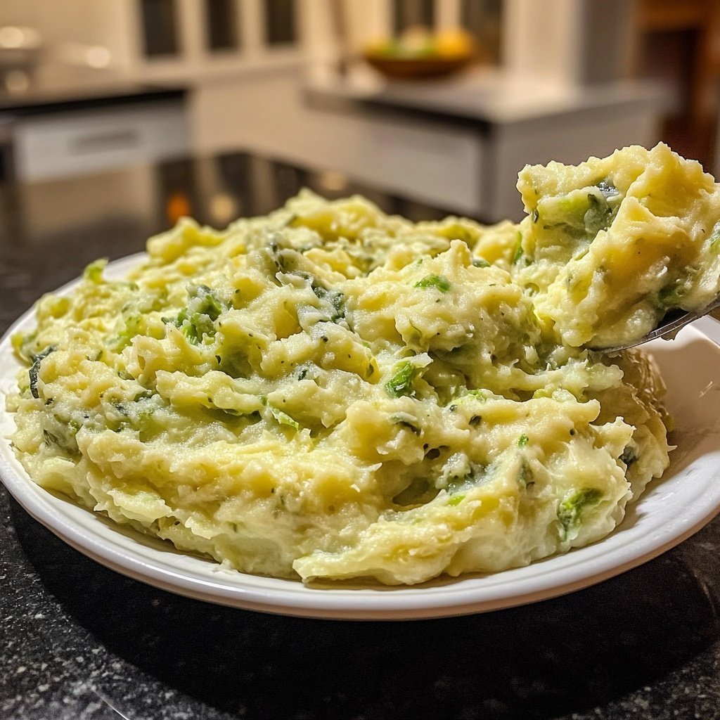 Irischer Kartoffelbrei – Colcannon