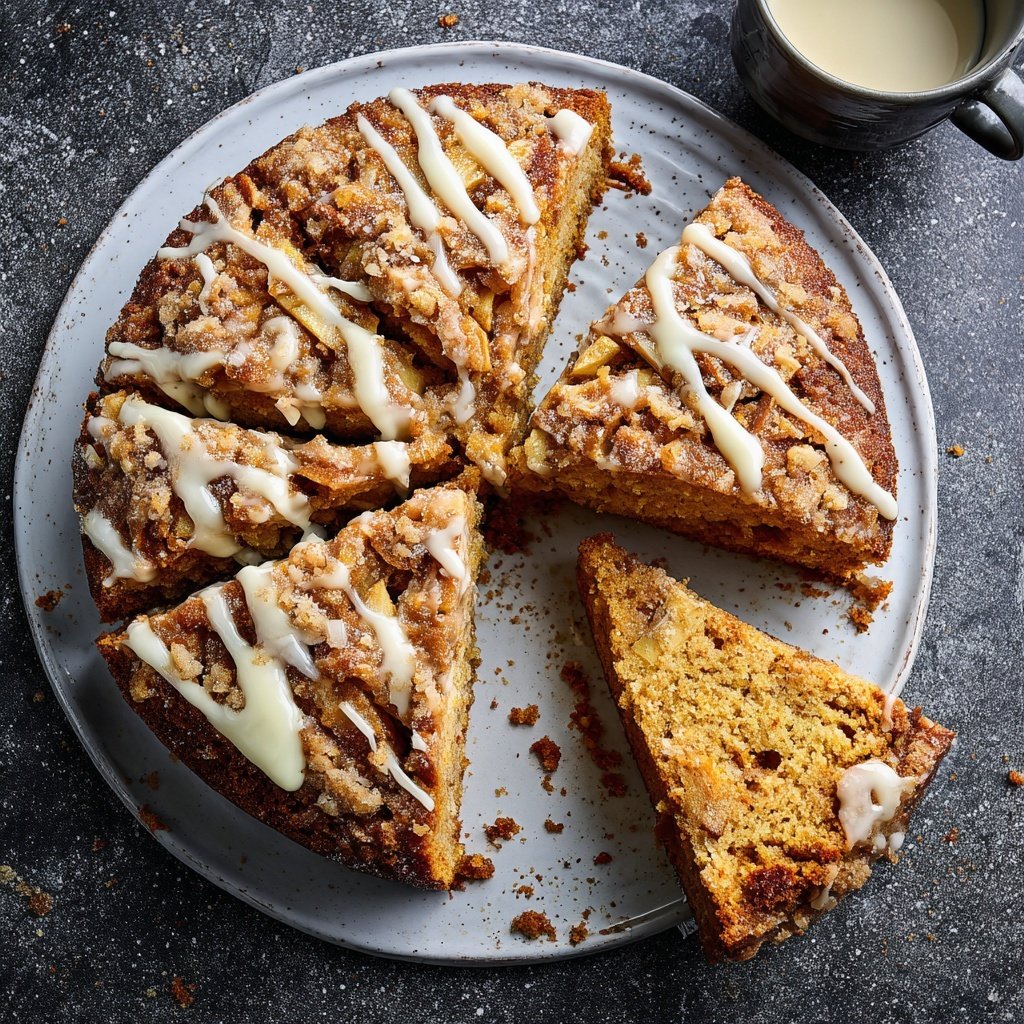 Karottenkuchen Mit Apfel Zimt