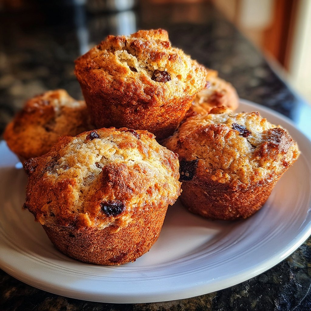 Muffins mit Zimt und Apfel