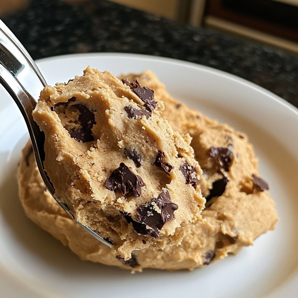 Cookie Dough ohne Zucker