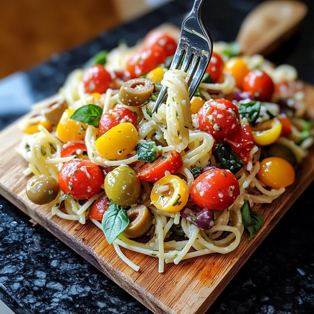 Italienischer Spaghetti-Salat
