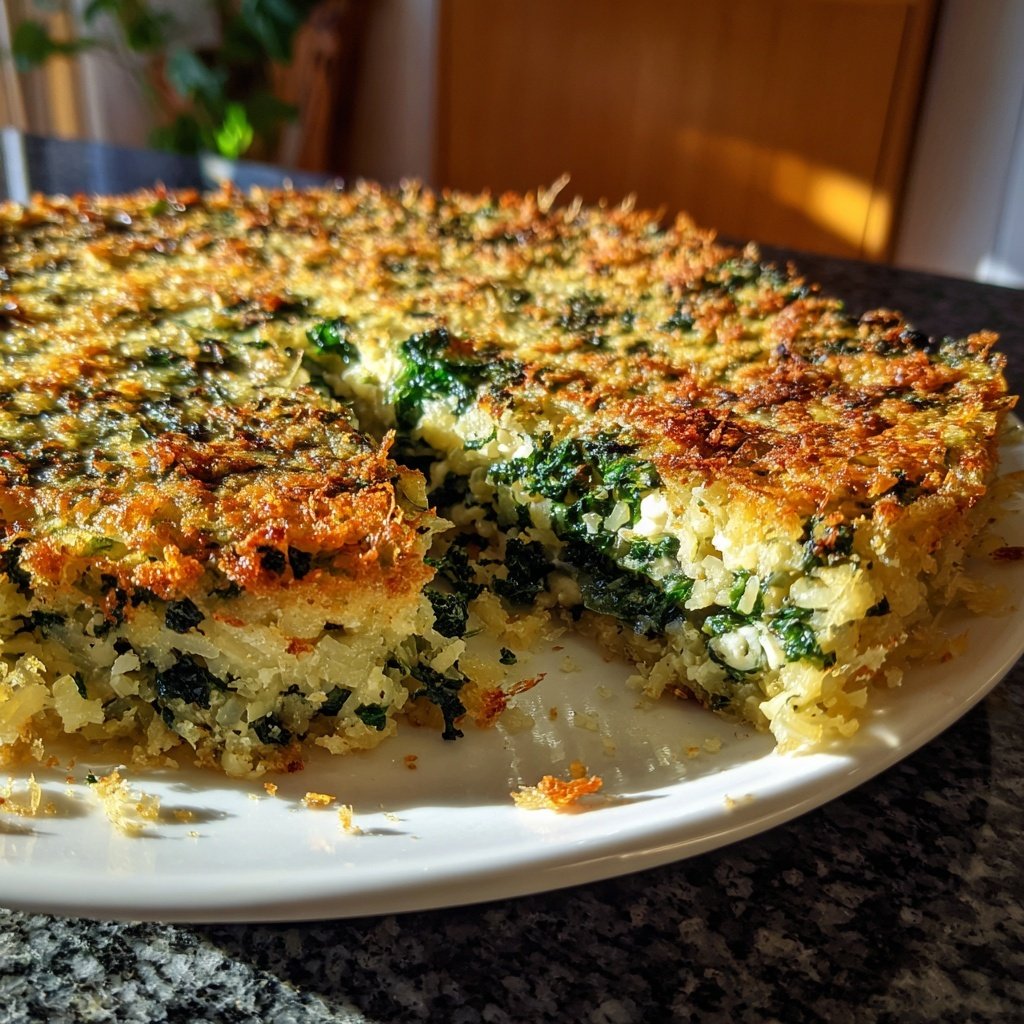 Grünkohlauflauf mit Frischkäse – eiweißreiches Low-Carb-Rezept