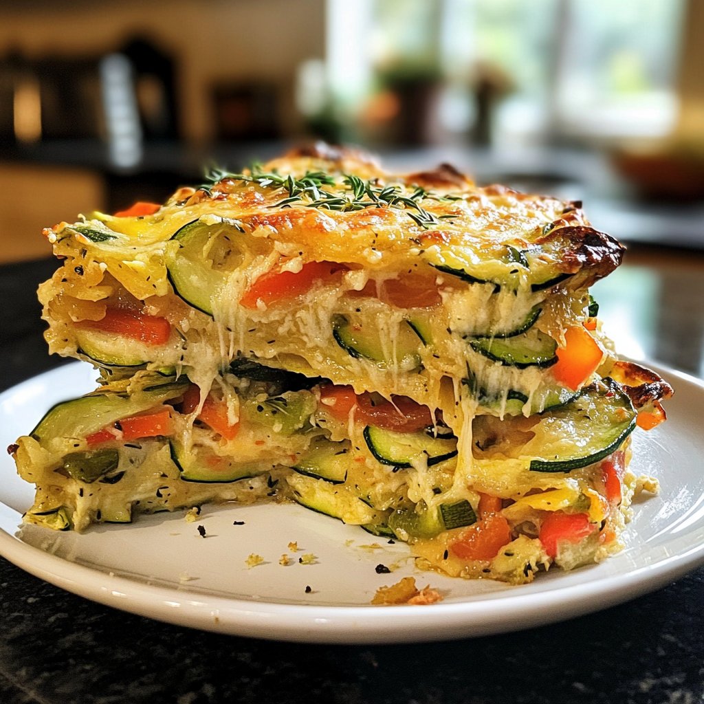 Gemüseauflauf mit Kräutern