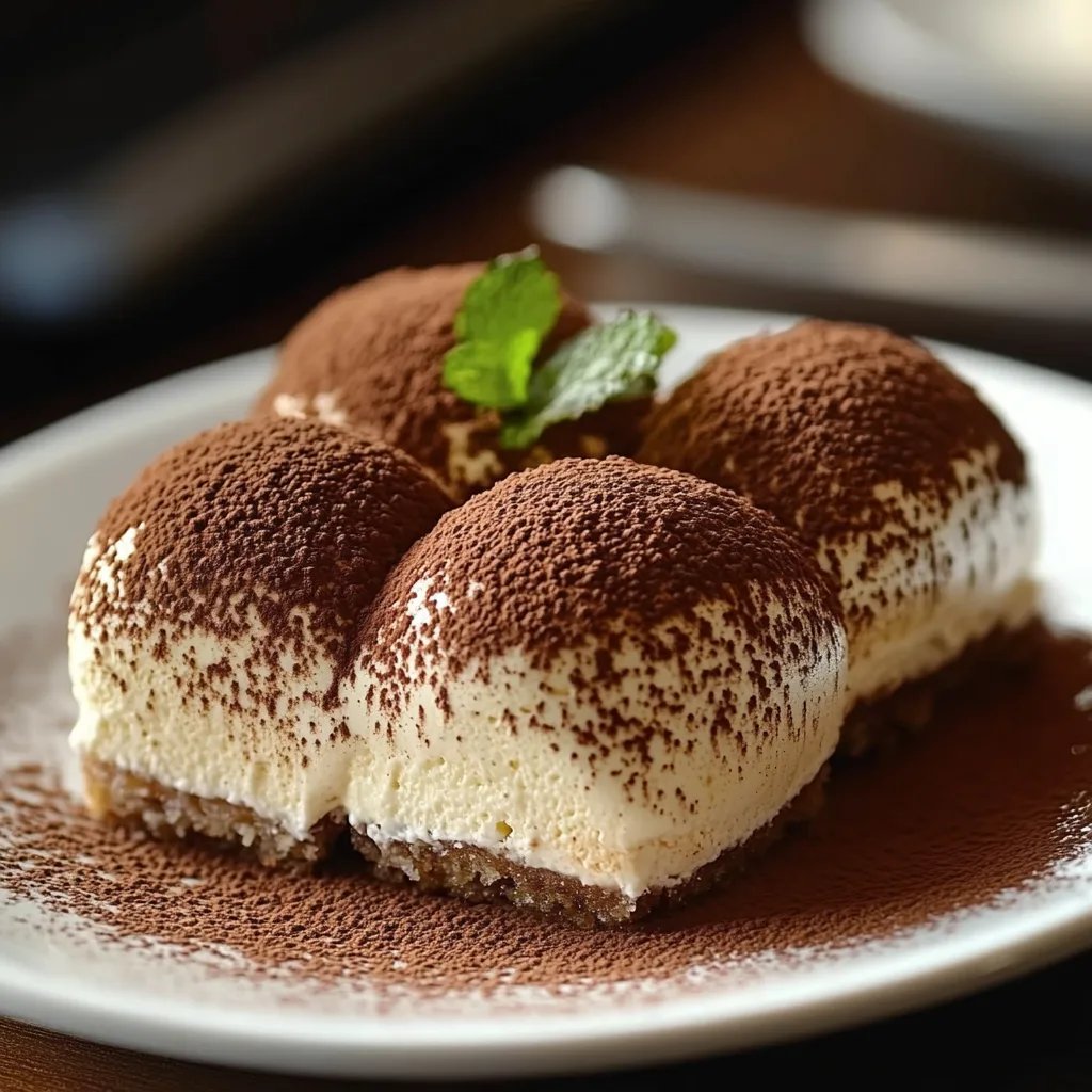 Kleine Tiramisu-Kugeln